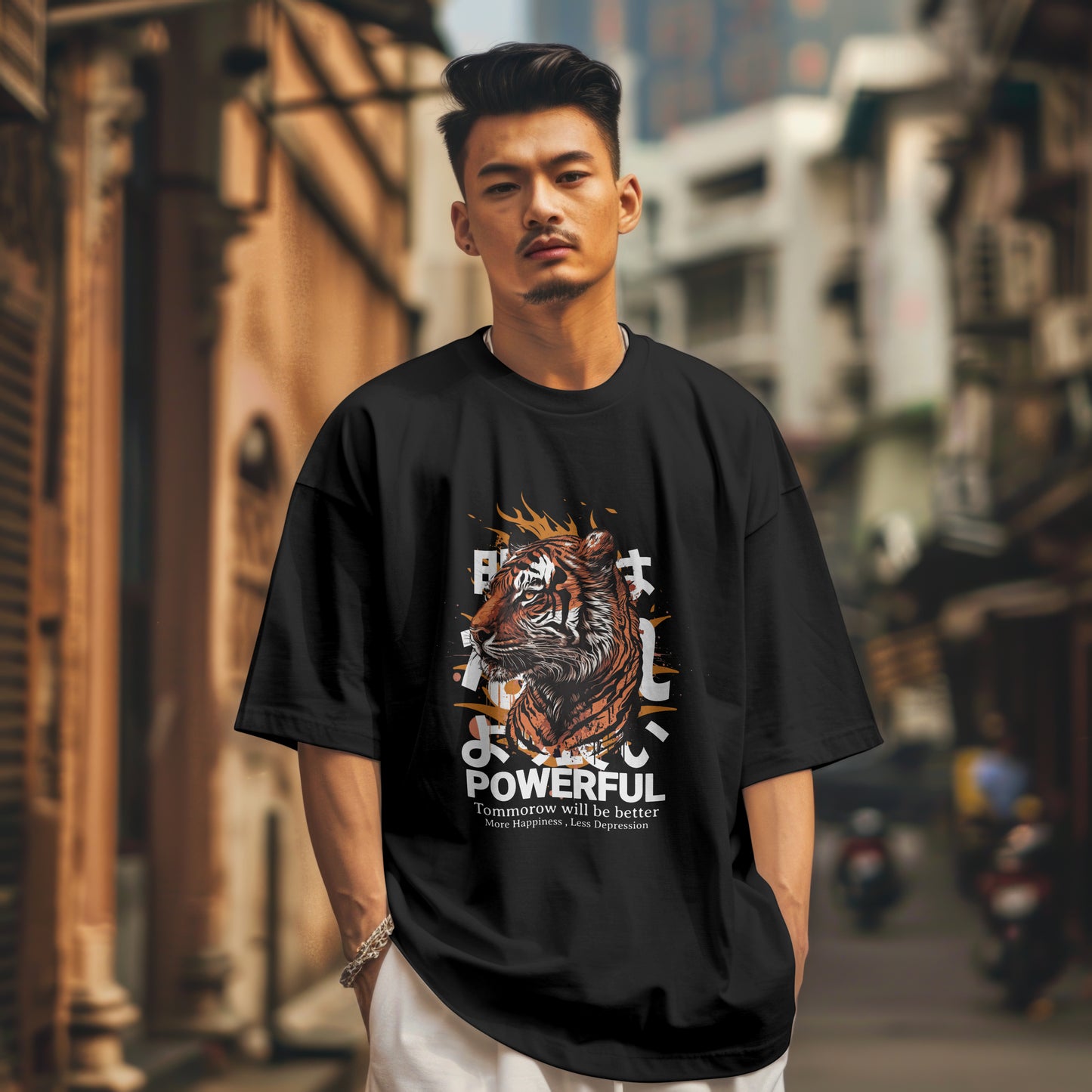 Powerful-Oversized Tshirt