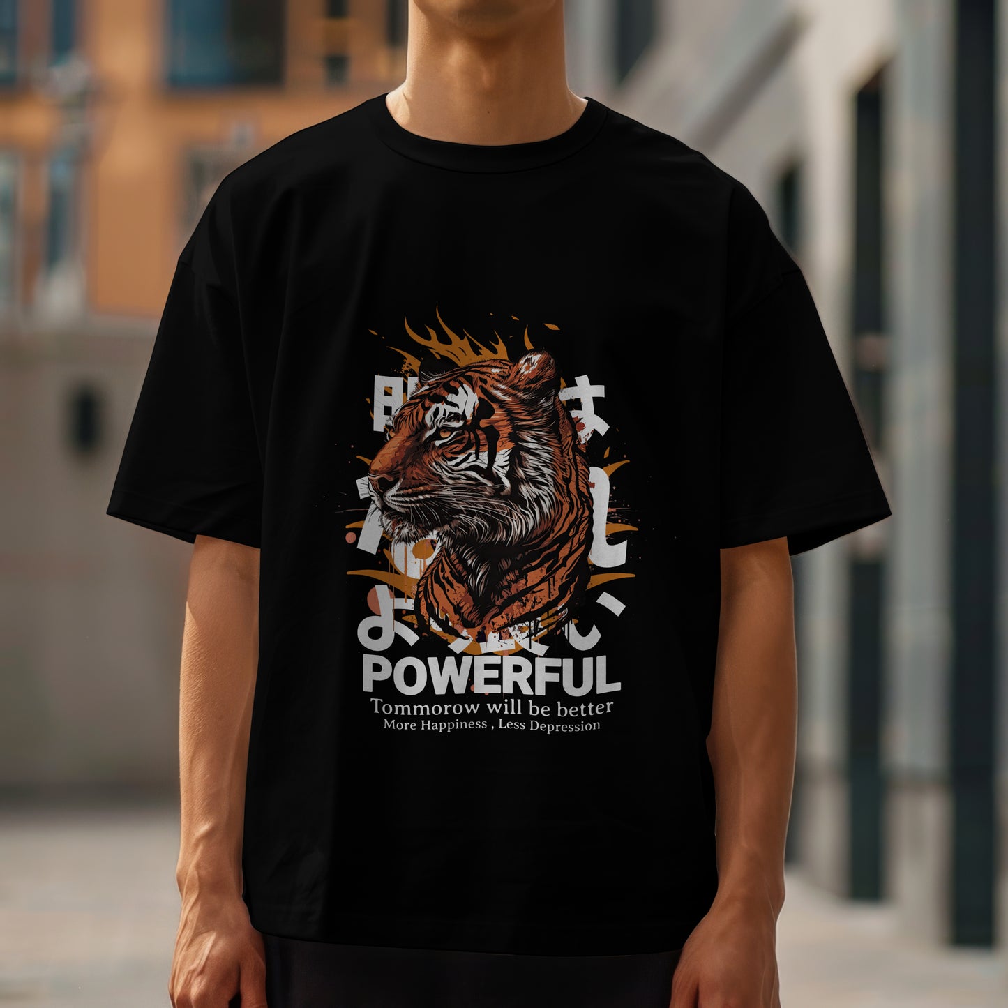 Powerful-Oversized Tshirt