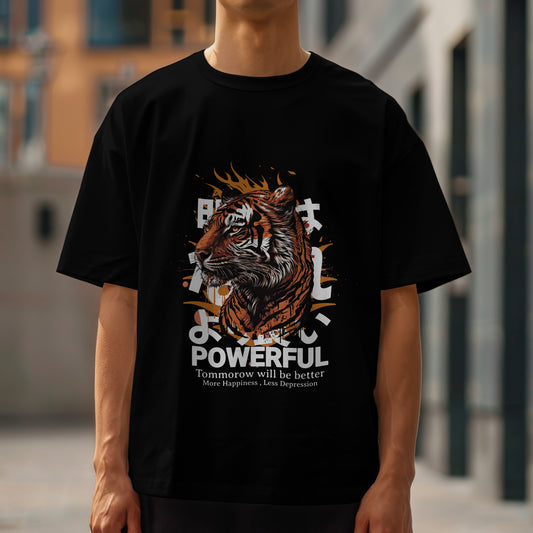 Powerful-Oversized Tshirt