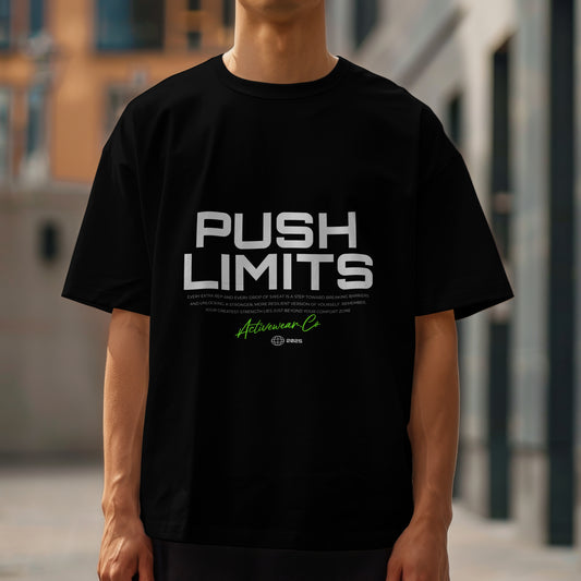 Push Limits- Oversized Tshirt